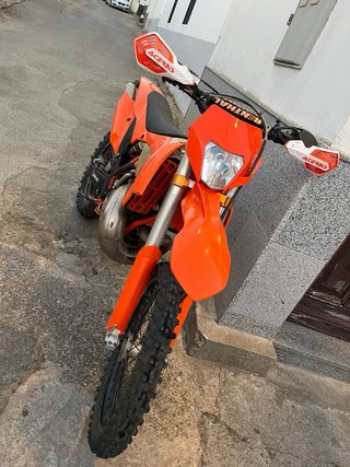 KTM 250 EXC Six Days Naranja