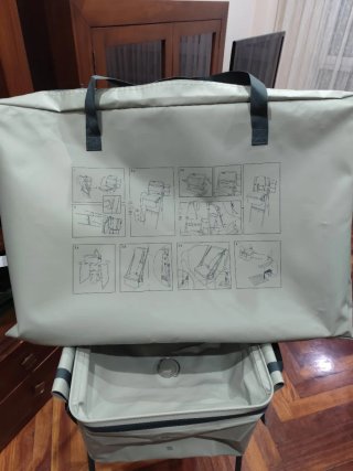 Mueble Lavabo Camping Quechua Gris