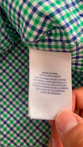 Camisa Ralph Lauren cuadros Talla XXL