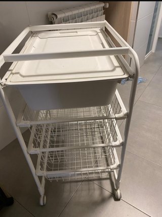 Carrito Auxiliar Ikea Blanco