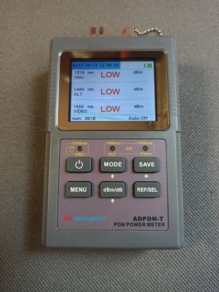 Medidor Potencia ADPON-T FTTx