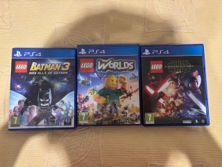 Pack juegos lego PS4
