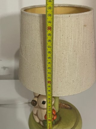 Lampada Thun con coniglietto vintage