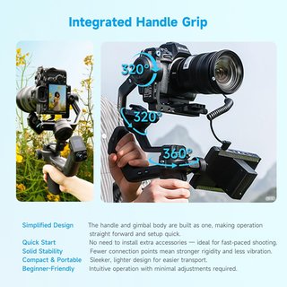Gimbal SCORP-C2 para cámara