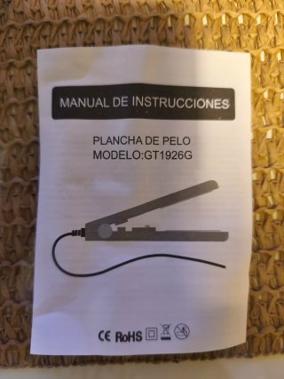 Plancha de viaje compacta