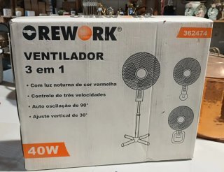 Ventilador Orewok 3 en 1 Blanco 40W