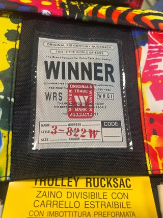 Zaino Trolley Winner Divisibile