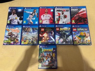 Pack Juegos PS4 (FIFA, NBA, LEGO, etc.)
