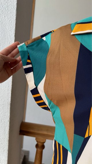Camisa Estampada Multicolor - M