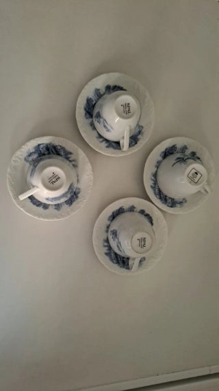 Juego de café de porcelana
