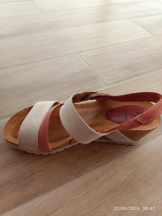 Sandalias INTER-BIOS Beige/Rosa Talla 37