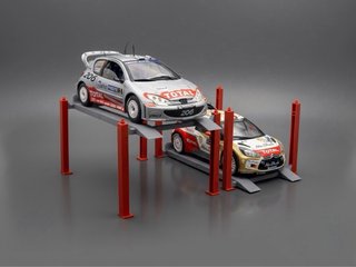 Set Elevadores Maquetas Escala 1/18 rally