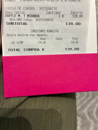 Bolso Tous mediano nuevo sin estrenar