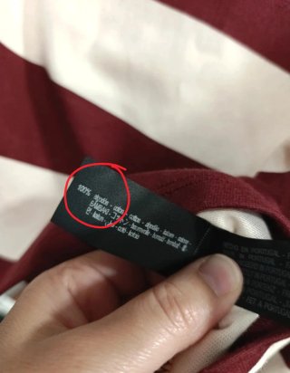 Sudadera Zara Rayas Roja y Blanca Talla L
