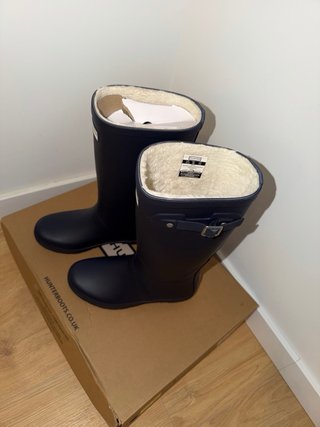 Botas de lluvia Hunter Azul Talla 36