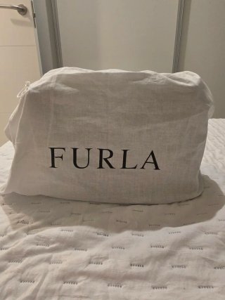 Bolso Furla Beige Piel