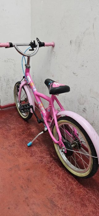Bicicleta niña 16 Btwin Rosa