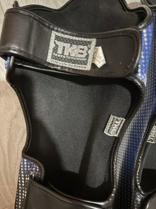 Tibiales Top King TKSGSS Azul/Negro