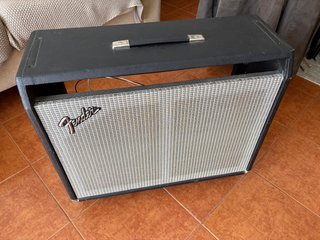 Gabinete Fender Twin Reverb 2x12 Thru-tone WGS
