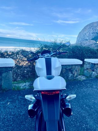 Ducati Monster 696 Blanca