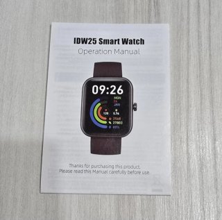 Reloj Inteligente IDW25 Rosa y Negro