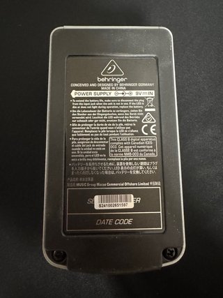 Behringer DR600 Digital Reverb Pedal