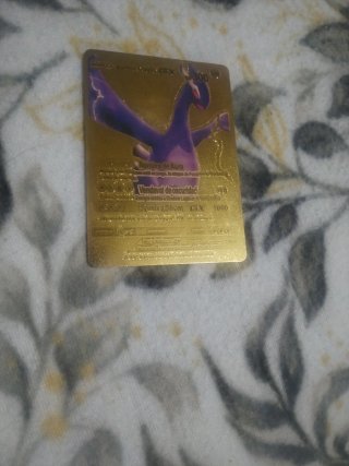 Carta Pokémon Dorada Lugia GX