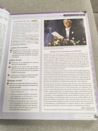 Lengua castellana y literatura I. Libro del est...