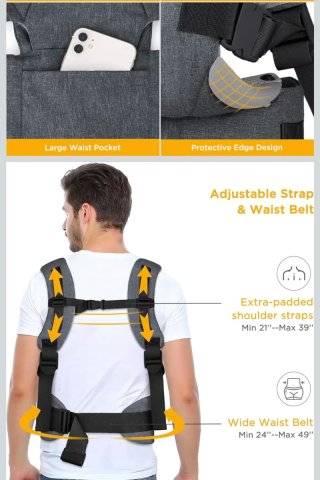 Mochila Portabebés 0-36 meses