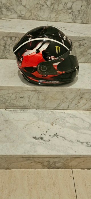 Casco Hyosung Negro Seminuevo