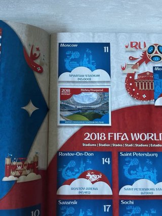 Álbum Mundial Rusia 2018 Panini FIFA World Cup