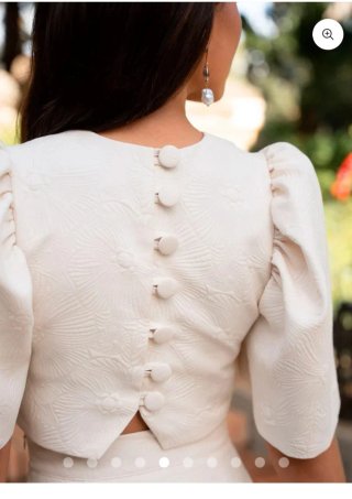 Traje Mariquita Trasquila Beige Talla xs
