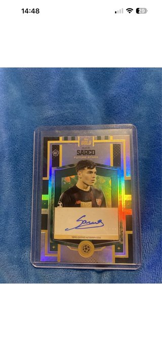 Alejo Sarco Rookie Autografo /75 Topps