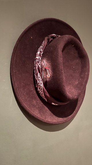Lote 3 Sombreros Fedora Negro, Camel y Azul