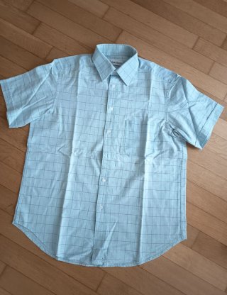 Camicia uomo Mauro Bassetti quadri mezza manica