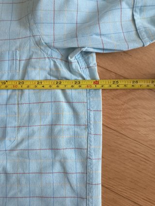 Camicia uomo Mauro Bassetti quadri mezza manica