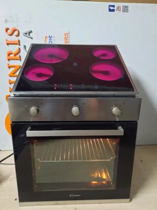 Horno eléctrico Candy con vitrocerámica Indesit