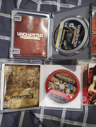 Pacchetto 4 Giochi PS3 Uncharted e Red Dead