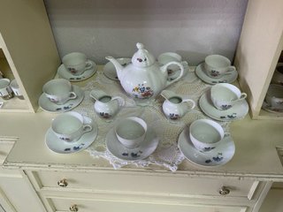 Juego de Café Porcelana Bidasoa Carlos IV
