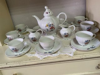 Juego de Café Porcelana Bidasoa Carlos IV