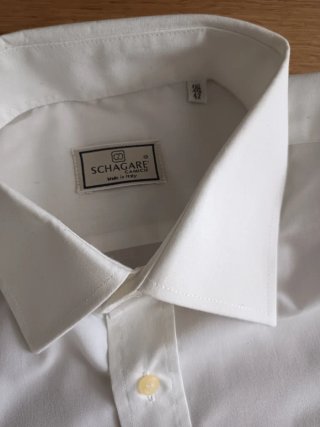 Camicia uomo mezza manica Schagare' bianca