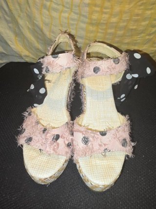 Tacones de cuña talla 35