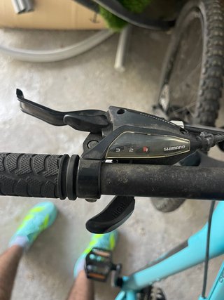 Bicicleta MTB Rockrider Turchese Taglia L