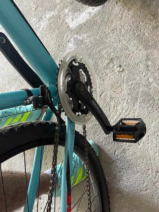 Bicicleta MTB Rockrider Turchese Taglia L