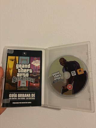 PC Grand Theft Auto San Andreas DVD GTA san andrea