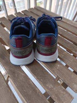 Zapatillas Munich Hombre Talla 40 Azul/Blanco