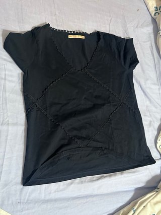 Camiseta negra mujer