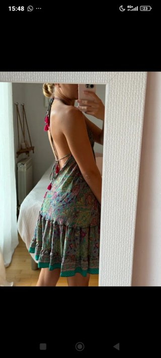 Vestido estampado floral