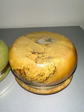 Coppia portagioie vintage alabastro