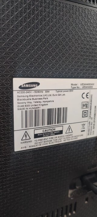 Televisor Samsung Negro